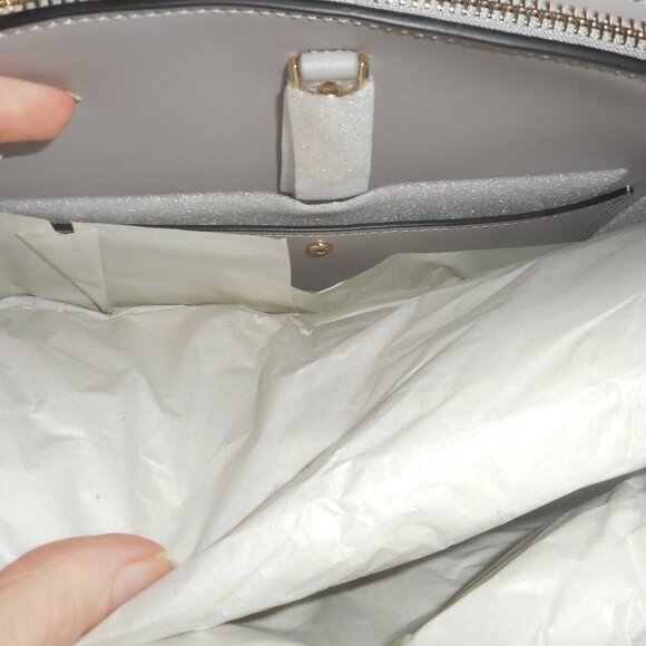 NWT Kate Spade  black leather classic handbag - Picture 6 of 10